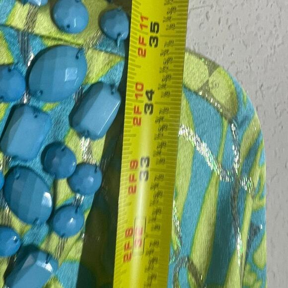 Lilly Pulitzer Slik Embroidered Tunic Dress Size 2 Women's - Picture 9 of 10